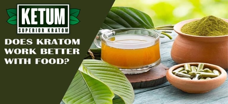 Does Kratom work better with food? 1 food kratom