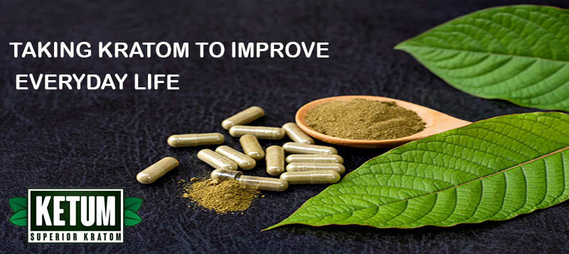Taking Kratom to Improve Everyday Life 1 Taking Kratom to Improve Everyday Life